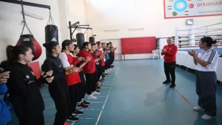 Yıldız Kadın Boks Milli Takımı’nın Kastamonu’daki kampı sürüyor