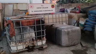 Hatay’da 2 bin litre kaçak akaryakıt yakalandı 