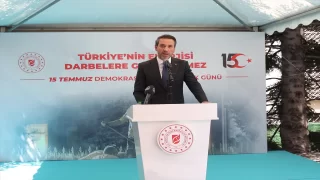 Enerji ve Tabii Kaynaklar Bakanı Bayraktar, 15 Temmuz programında konuştu: