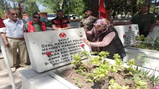 Mersin, Osmaniye ve Hatay’da 15 Temmuz’da şehitlikler ziyaret edildi