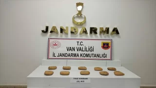 Van’da 6 kilogram esrar ele geçirildi