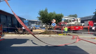 Başakşehir’de iş yerinde çıkan yangın söndürüldü