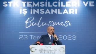 TBMM Başkanı Kurtulmuş, Erzurum’da STK temsilcileriyle buluştu: