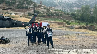 Hakkari kırsalında 1 güvenlik korucusu şehit oldu