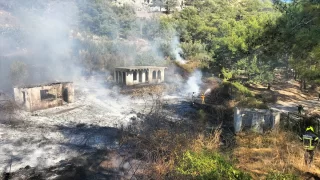 Mersin Anamur’da çıkan orman yangını kontrol altına alındı