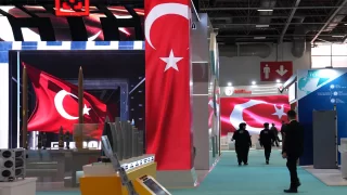 TUSAŞ’a yönelik terör saldırısının ardından SAHA EXPO alanı Türk bayraklarıyla donatıldı