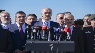 TBMM Başkanı Kurtulmuş ve Cumhurbaşkanı Yardımcısı Yılmaz’dan TUSAŞ’a ziyaret 