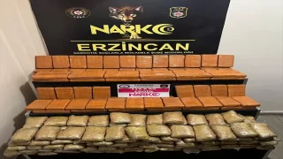 Erzincan’da bir kamyonda 119 kilo 600 gram eroin ele geçirildi