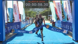 Alanya Triatlon Yarışları sona erdi