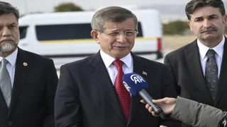 Gelecek Partisi Genel Başkanı Davutoğlu’ndan TUSAŞ’a taziye ziyareti: