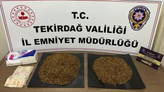 Tekirdağ’da evinde 1 kilo 140 gram sentetik uyuşturucu ele geçirilen sanık tutuklandı