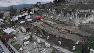 Düzce’deki antik kentte künk sistemleri ve kilise kalıntısına rastlandı