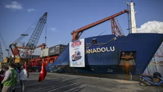 Türk STK’lar Lübnan’a bin tonluk yardım malzemesi gönderdi