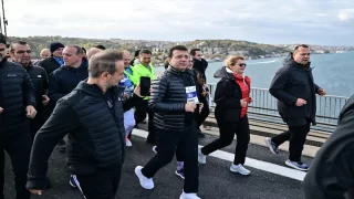 İBB Başkanı İmamoğlu, 46. İstanbul Maratonu’na katıldı