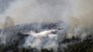 Yunanistan’da orman yangınları sürüyor!