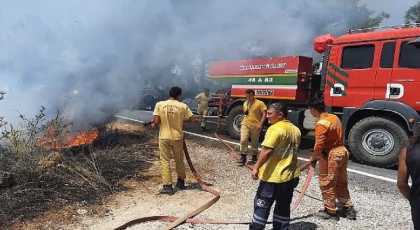 Belediye personelleri büyük bir felaketin önüne geçti 