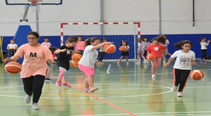 Bozüyük’te basketbol kursuna yoğun ilgi