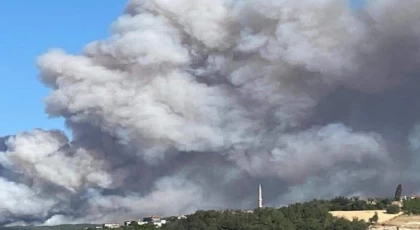 Çanakkale’de alevler yayılıyor