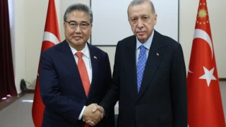 Cumhurbaşkanı Erdoğan, Güney Kore Dışişleri Bakanı Jin'i kabul etti