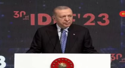 Cumhurbaşkanı Erdoğan: İDEF yine sektöre damgasını vurdu