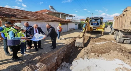 DESKİ’den Akalan’a yeni içme suyu hattı