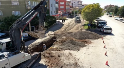 Fethiye Caddesi ve İstiklal Caddesi alt yapıda sınıfı geçti!