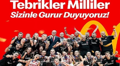 Filenin Sultanları’nın Resmi Sponsoru McDonald’s A Milli Kadın Voleybol Takımıyla Gurur Duyuyor!