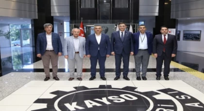 Gaziantepli iş insanlarından KAYSO’ya ziyaret