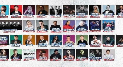 İstanbul Festivali 21 Temmuz ?? 6 Ağustos tarihleri arasında Festival Park Yenikapı’da!