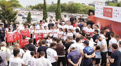 İstanbul Üsküdar’da 15 Temmuz Şehitleri ”Vatan Koşusu” ile anıldı