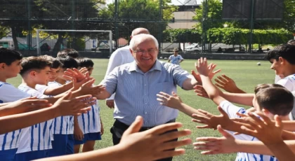 Karabağlar’da yaz spor okulları doludizgin