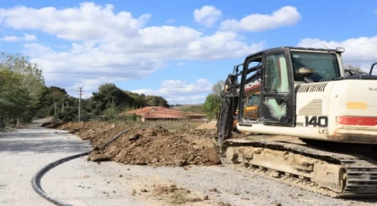 Kaynarca Uzunalan’a Sakarya Büyükşehir’den yeni su hattı