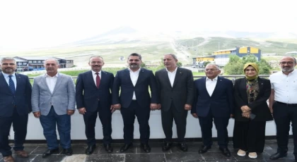 Kayseri protokolünden yüksek irtifalı ziyaret