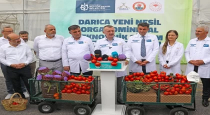 Kocaeli’de sebze ve meyveler topraksız tarımla yetiştiriliyor