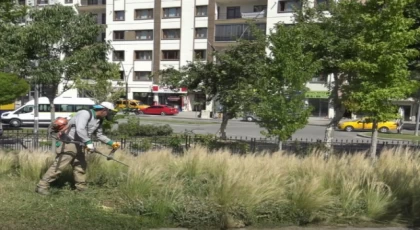 Malatya’nın parklarında bakım ve onarım