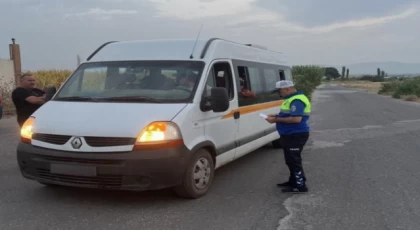 Manisa’da korsan taşımacılığa sıkı denetim