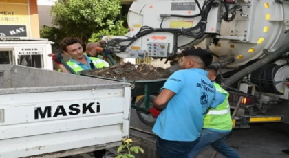 MASKİ’den yağmur suyu ızgarası temizliği