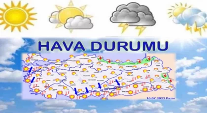 Meteoroloji’den sıcak hava ve yağış uyarısı