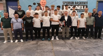 Sporun Başkenti Kocaeli’nin Başarılı Sporcuları Başkan Büyükakın ile buluştu