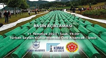 Srebrenica Konak’ta Anılacak