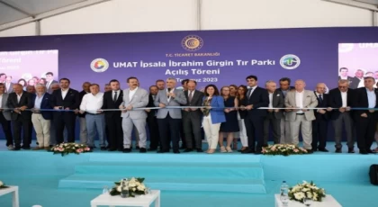 UMAT İpsala İbrahim Girgin Tır Parkı açıldı