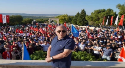 Çanakkale’de ’Zafer’ yürüyüşü