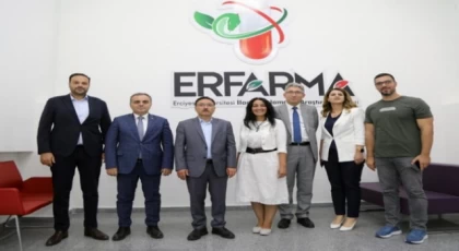 Kayseri dinamiklerinden ERFARMA’ya ziyaret