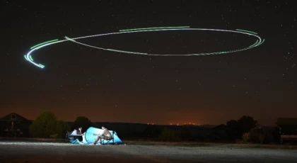 Konya’da meteor yağmuru için pozlama etkinliği