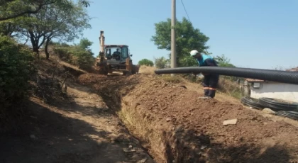 MASKİ’den Yeni Yerleşim Alanına Ek Kanalizasyon Hattı