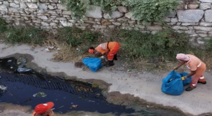 Milas’ta dere temizlikleri sürüyor