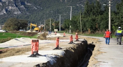 Muğla Büyükşehir’den altyapı atılımı