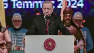 15 Temmuz Demokrasi ve Milli Birlik Günü'nde Cumhurbaşkanı Erdoğan'ın Konuşması