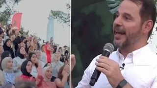 Berat Albayrak TÜGVA'nın kampında ortaya çıktı