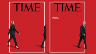 TIME dergisinden yeni kapak: Biden gidiyor Harris geliyor